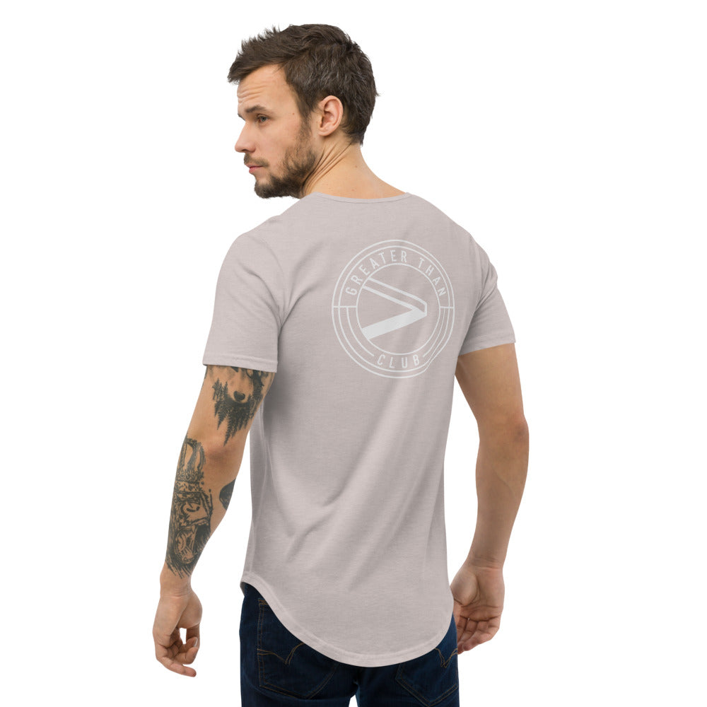 Men's Curved Hem T-Shirt – Greater Than Club