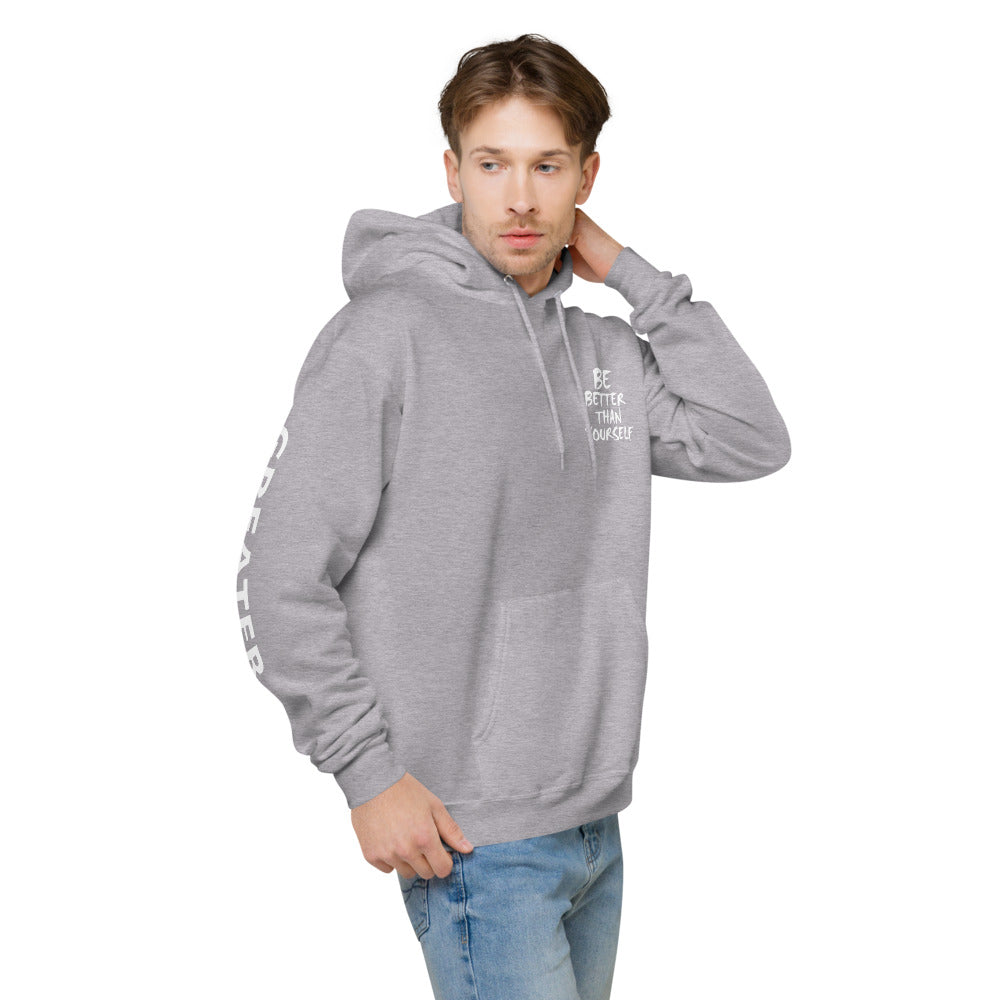 Unisex fleece hoodie